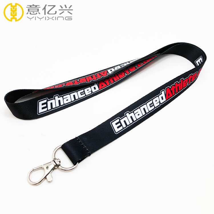 blank lanyard, black lanyard, lanyard manufacturer