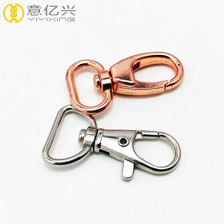 Black Metal Swivel Snap Hooks 3/8 x 2 Strong and Durable Made of Die Cast Zinc by Desert Breeze Distributing
