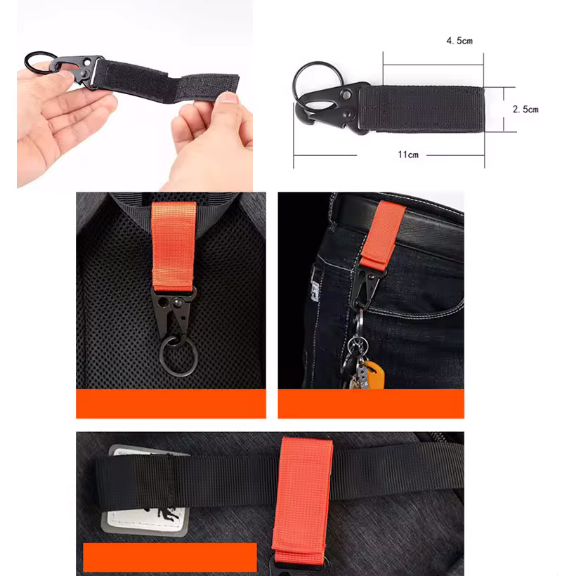 Quick Carabiner Belt Clips